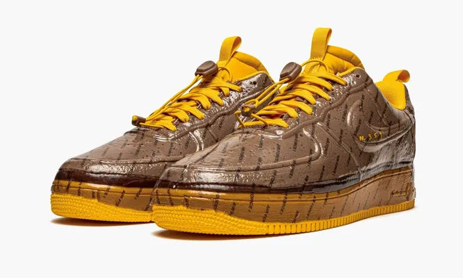 Кроссовки Nike Air Force 1 Low Experimental «Archaeo Brown» коричневый