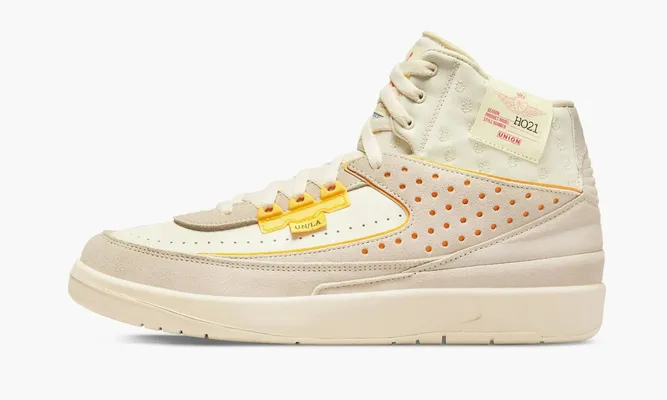 Кроссовки Air Jordan 2 Retro SP «Union - Rattan» кремовый