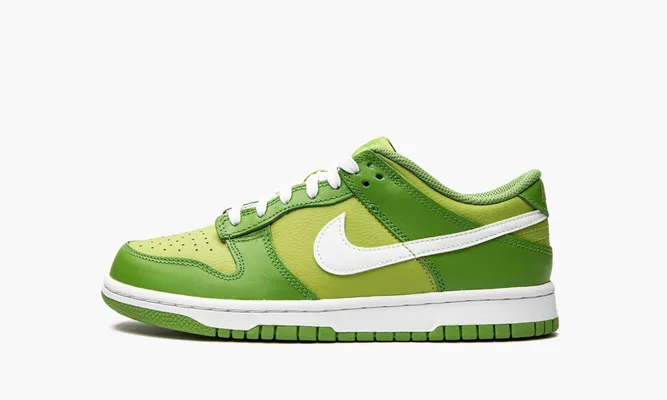 Кроссовки Nike Dunk Low GS «Chlorophyll» зеленый
