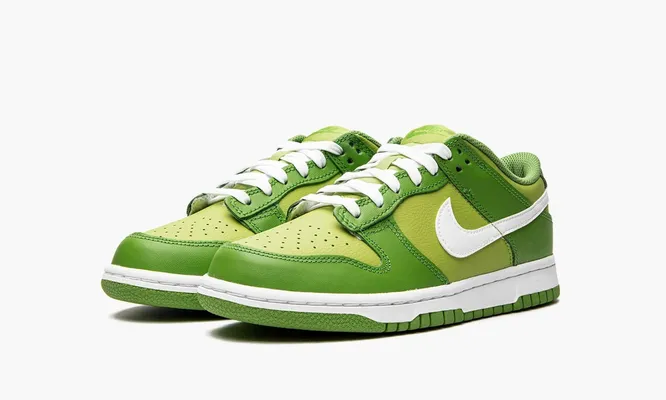 Кроссовки Nike Dunk Low GS «Chlorophyll» зеленый