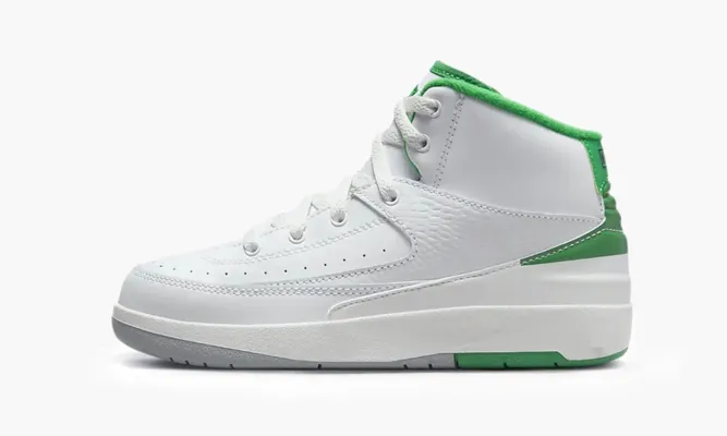 Для самых маленьких Air Jordan 2 Retro PS «Lucky Green» зеленый