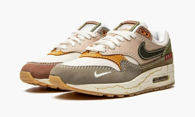 Кроссовки Nike Air Max 1 Premium WMNS «Wabi-sabi» кремовый