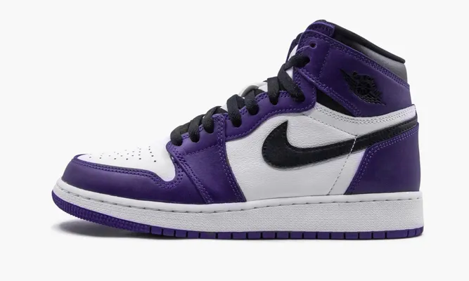 Кроссовки Air Jordan 1 Retro High GS «Court Purple 2.0» фиолетовый