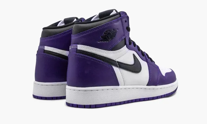 Кроссовки Air Jordan 1 Retro High GS «Court Purple 2.0» фиолетовый