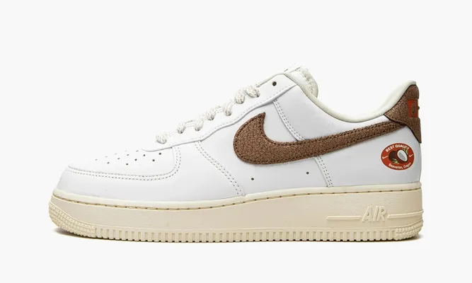 Кроссовки Nike Air Force 1 '07 LX WMNS «Coconut» коричневый