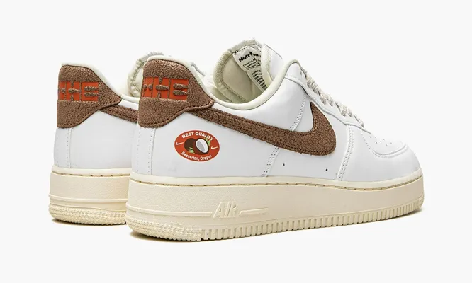 Кроссовки Nike Air Force 1 '07 LX WMNS «Coconut» коричневый