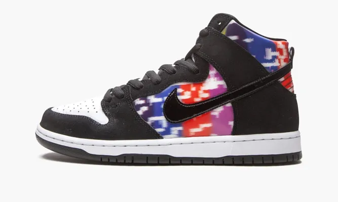 Кроссовки Nike Dunk High «Tv Signal» разноцветный
