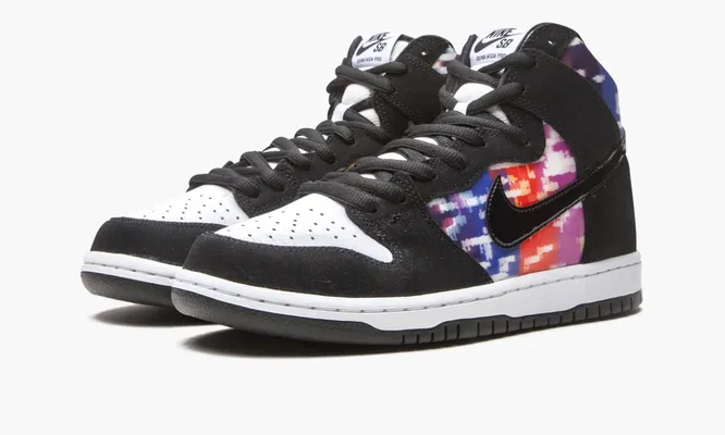 Кроссовки Nike Dunk High «Tv Signal» разноцветный