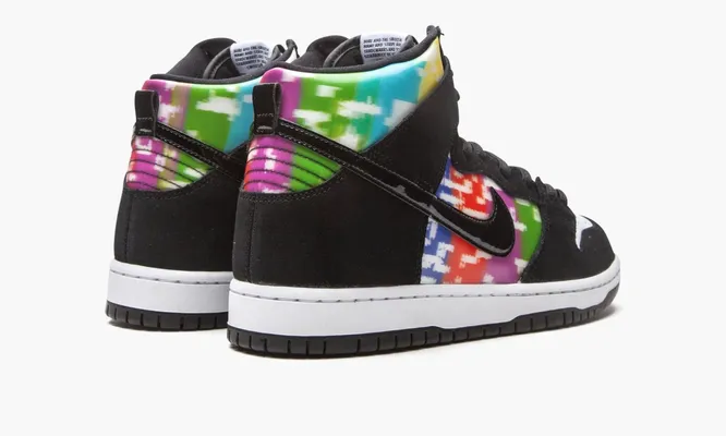 Кроссовки Nike Dunk High «Tv Signal» разноцветный