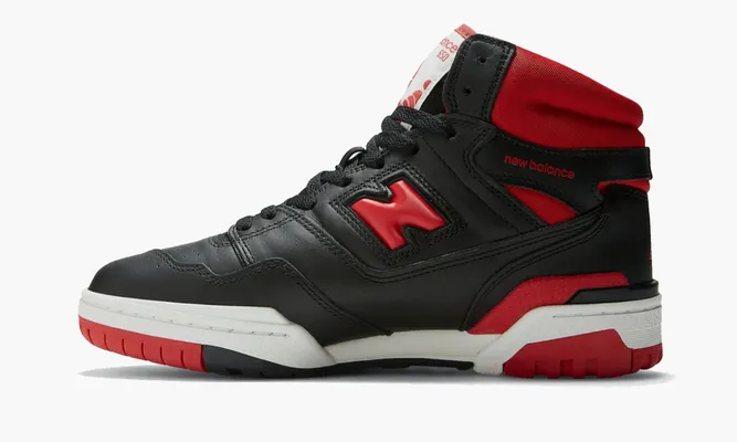 Кроссовки New Balance 650r «Black Red» черный