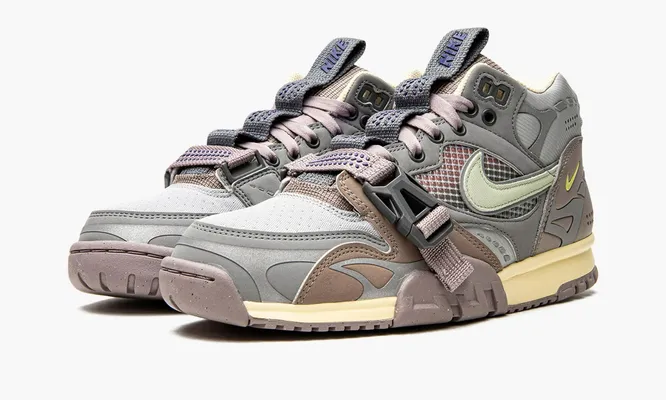 Кроссовки Nike Air Trainer 1 Utility SP «Light Smoke Grey Honeydew Particle Grey» серый
