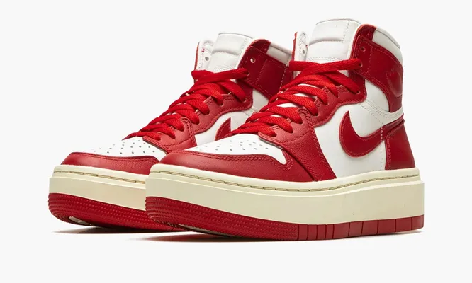 Кроссовки Air Jordan 1 Elevate High WMNS «Summit White Varsity Red» красный,белый
