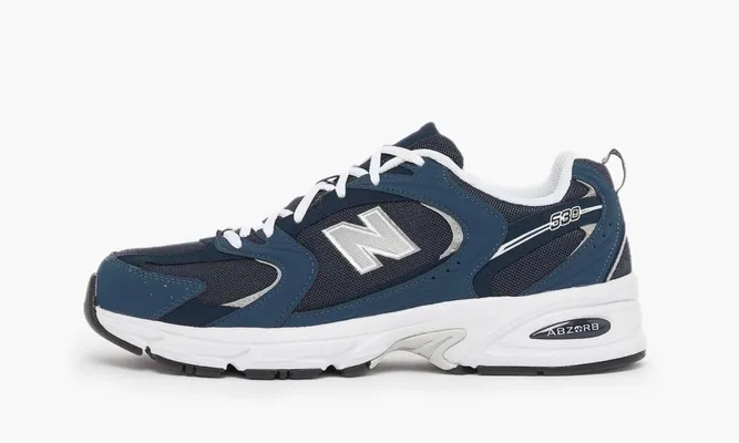 Кроссовки New Balance 530 «Navy Silver» синий