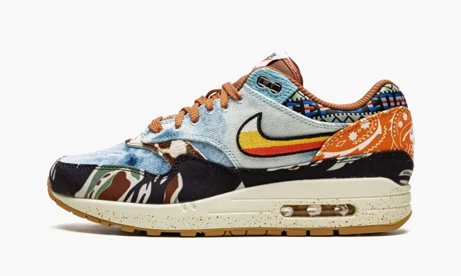 Кроссовки Nike Air Max 1 SP «Concepts - Heavy» разноцветный