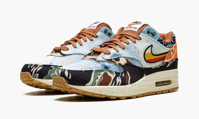 Кроссовки Nike Air Max 1 SP «Concepts - Heavy» разноцветный