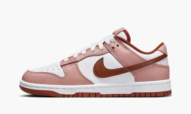 Кроссовки Nike Dunk Low WMNS «Red Stardust» розовый,белый