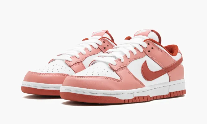 Кроссовки Nike Dunk Low WMNS «Red Stardust» розовый,белый
