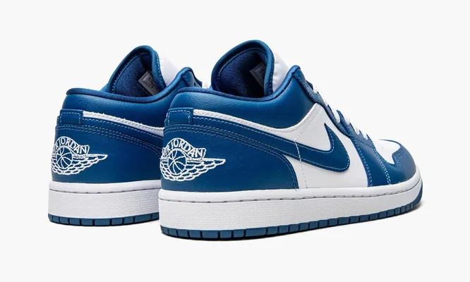 Кроссовки Air Jordan 1 Low WMNS «Marina Blue» синий