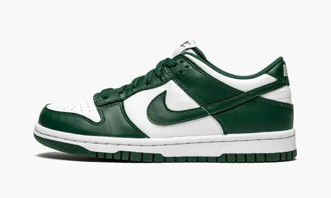 Кроссовки Nike Dunk Low GS «Michigan State» зеленый