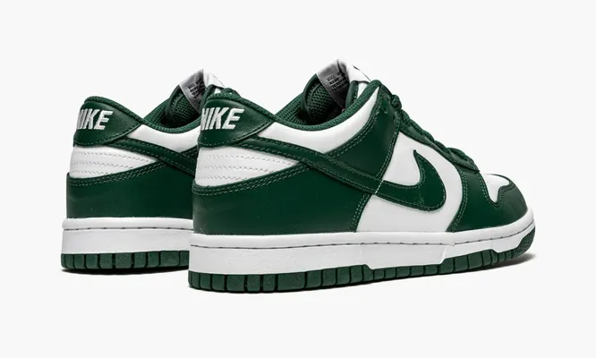 Кроссовки Nike Dunk Low GS «Michigan State» зеленый