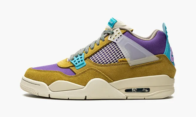 Кроссовки Air Jordan 4 Retro SP «30th Anniversary Union Desert Moss» коричневый