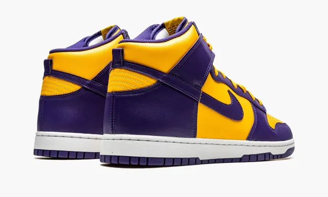 Кроссовки Nike Dunk High «Lakers» фиолетовый