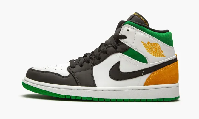 Кроссовки Air Jordan 1 Mid «Oakland» черный