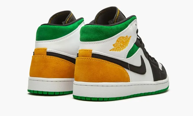 Кроссовки Air Jordan 1 Mid «Oakland» черный