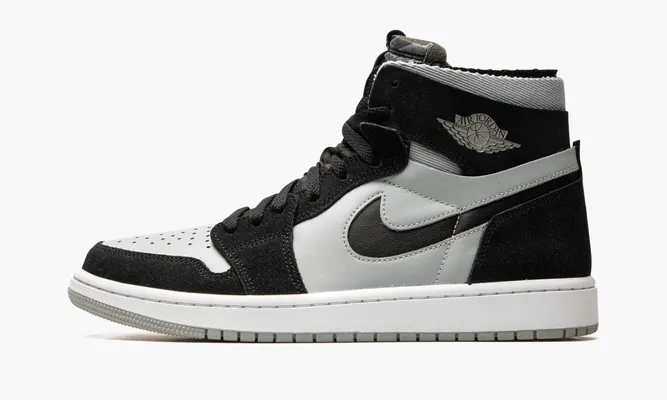 Кроссовки Air Jordan 1 Zoom CMFT «Black Light Smoke Grey» черный