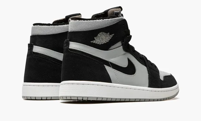 Кроссовки Air Jordan 1 Zoom CMFT «Black Light Smoke Grey» черный