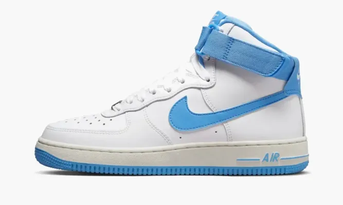 Кроссовки Nike Air Force 1 High OG Qs WMNS «University Blue» lightBlue