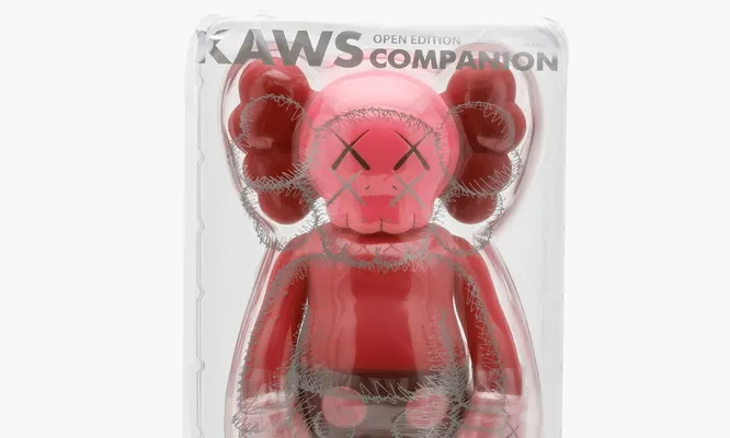 Аксессуары Kaws Companion Open Edition Vinyl Figure «Blush» красный,розовый
