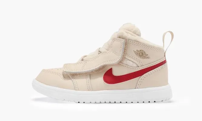 Кроссовки Air Jordan 1 Mid Alt Utility PS «Fleece Pearl White» кремовый