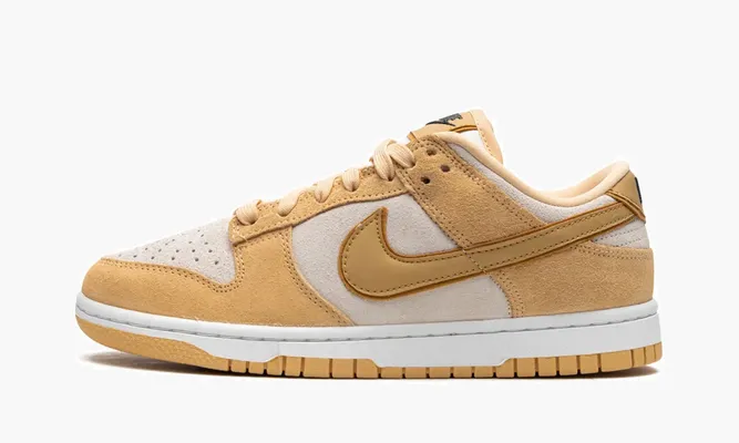 Кроссовки Nike Dunk Low WMNS «Celestial Gold Suede» желтый