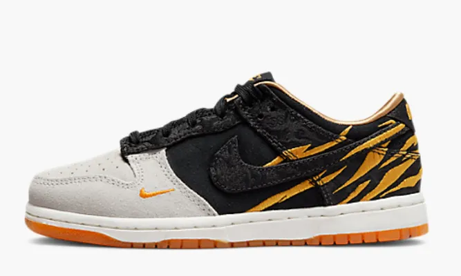 Для самых маленьких Nike Dunk Low PS «Year Of The Tiger 2022» черный