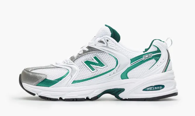 Кроссовки New Balance 530 «White Nightwatch Green» зеленый