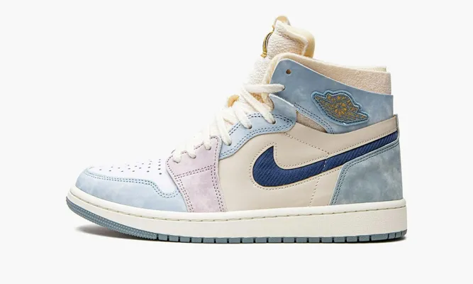 Кроссовки Air Jordan 1 High Zoom Air CMFT «Celestine Blue» lightBlue