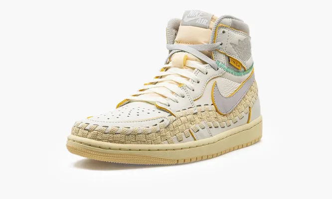 Кроссовки Air Jordan 1 Retro High OG SP «Union La Bephies Beauty Supply Summer Of ‘96» кремовый