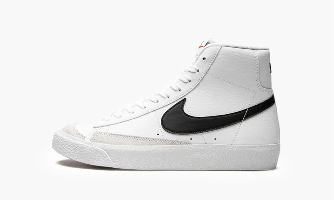 Кроссовки Blazer Mid 77 WMNS «White Black» белый