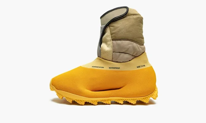 Кроссовки Yeezy Knit Rnr Boot «Sulfur» желтый