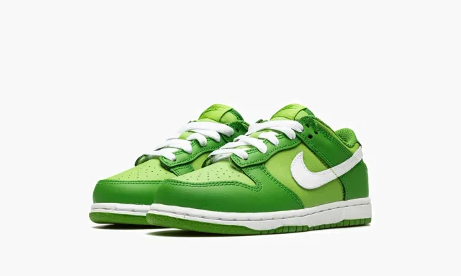 Для самых маленьких Nike Dunk Low PS «Chlorophyll» зеленый