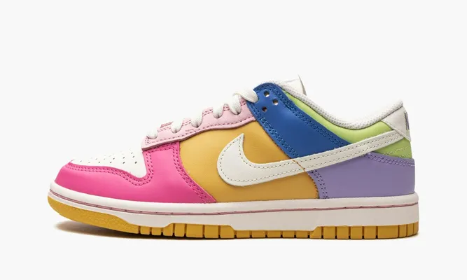 Кроссовки Nike Dunk Low WMNS «Solar Flare Multi-color» разноцветный