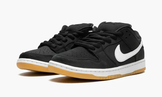 Кроссовки Nike SB Dunk Low «Black Gum» черный
