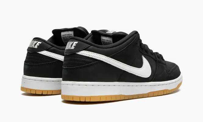 Кроссовки Nike SB Dunk Low «Black Gum» черный