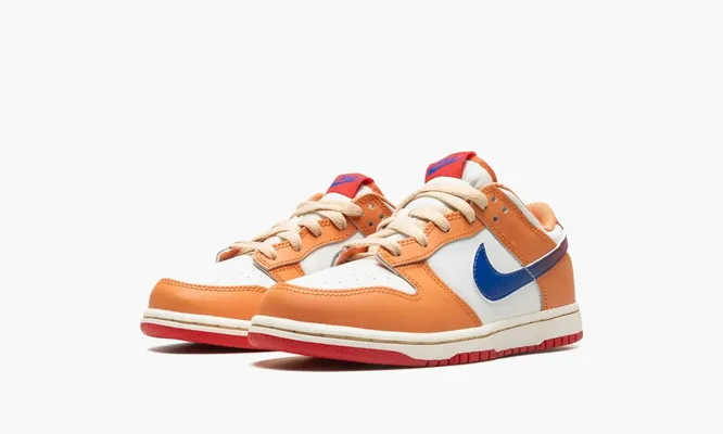 Для самых маленьких Nike Dunk Low PS «Hot Curry Game Royal» оранжевый