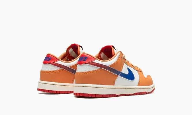 Для самых маленьких Nike Dunk Low PS «Hot Curry Game Royal» оранжевый