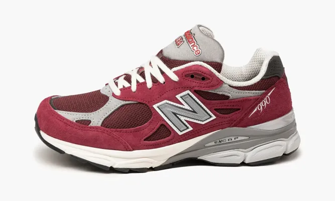 Кроссовки New Balance 990v3 «Miusa Teddy Santis - Scarlet» красный