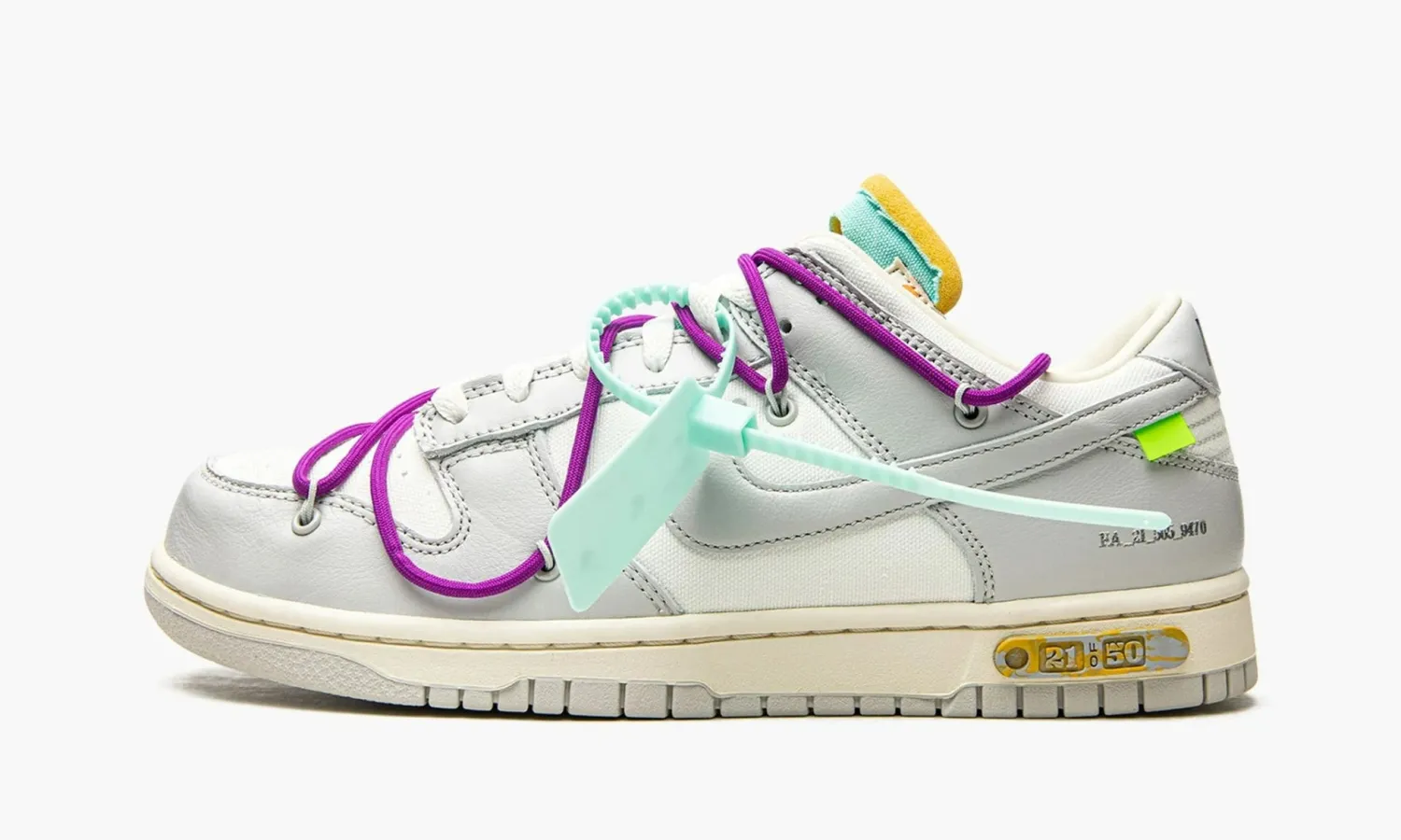 Nike Dunk Low «Off-white - Lot 21»