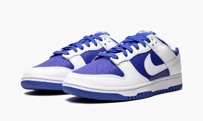 Кроссовки Nike Dunk Low «Racer Blue White» фиолетовый