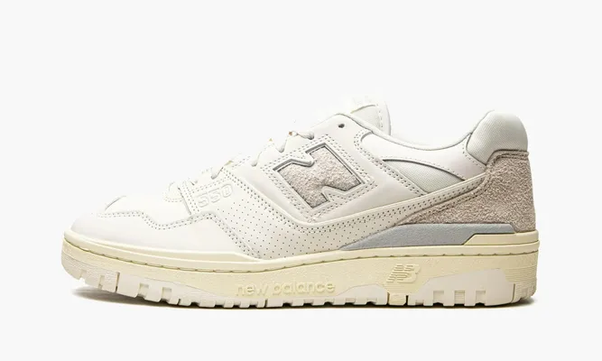 Кроссовки New Balance 550 «Aime Leon Dore - White Leather» кремовый